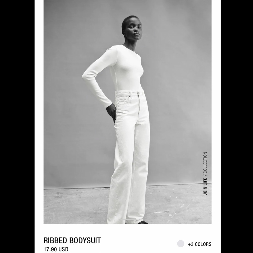 Medium Long Sleeve Zara bodysuit